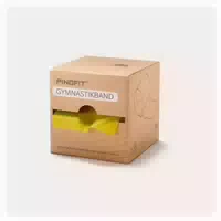 Pinofit Gymnsatikband Gelb Widerstand Leicht 45 M X 14 Cm 14 Cm