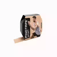 Pinotape Sport Kinesiologie Tape Light Beige 5 Cm X 31 M 31 M