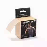 Pinotape Sport Tape Light Beige Neues Design 5 Cm X 5 M 5 M