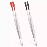 Pinzette Flachspitze Edelstahl Pvc Beschichtet Rutschfest Di 1 st