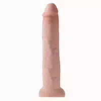 King Cock Realistischer Dildo Ungeschnittenes