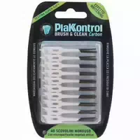 Plakkontrol Bürste & Reinigung Carbon 40 Stück