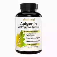 Plantomol Apigenin Kapseln 200mg aus Kamille Extrakt mit Piperin
