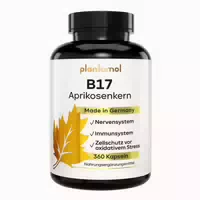 Plantomol Aprikosenkerne Kapseln mit Natürlichem Vitamin B17 Sowie Vitamin C aus Hagebutte