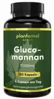 Plantomol Basics Glucomannan Kapseln 3000mg Glucomannan Pro Tagesdosis Aus Der Konjak Knolle
