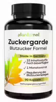 Plantomol Blutzucker Kapseln mit Kurkuma Zimt Olivenblatt Opc Bittermelone & Chrom Zuckergarde