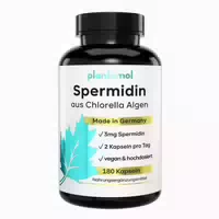 Plantomol Spermidin Kapseln mit 3mg Spermidine Pro Tag Laborgeprüft aus Chlorella