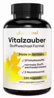 Plantomol Vitalzauber Stoffwechsel Komplex Stoffwechselkur Kapseln Mit 19 Inhaltsstoffen