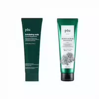 Plu Body Scrub 200g Berry Mix 1ea & White Musk 1ea Set