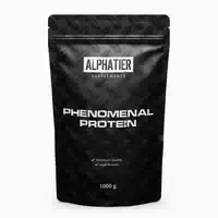 Alphatier Phenomenal Vegan Protein Pulver Strawberry 1000 g