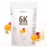 Nutri 6k Veganes Protein Pulver Mango Peach 1000 G