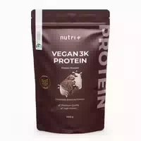 Nutri Veganes Protein Pulver 3k Chocolate Brownie 1000 G
