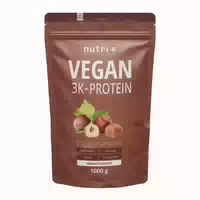 Nutri Veganes Protein Pulver 3k Hazelnut 1000 G