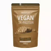 Nutri Veganes Protein Pulver 3k Peanutbutter Cookie 1000 g