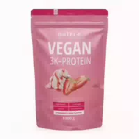 Nutri Veganes Protein Pulver 3k Strawberry Cream