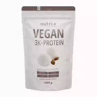 Nutri Veganes Protein Pulver 3k Strawberry Cream 1000 g