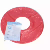 Pneumatisches Antidekubitus Kissen aus Rotem Gummi Breite des Ringkissens 45cm Meds