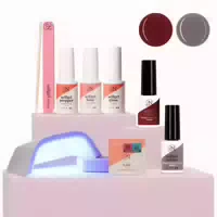 Pn Selfcare Gellack Starterpaket – N55 Atomic Red N8 Tinted Taupe