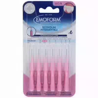 Emoform Interdentalbürste Iso 1 Rosa 6 Stück
