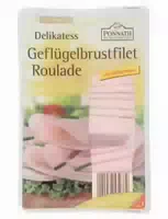 Ponnath Delikatess Geflügelbrustfilet Roulade