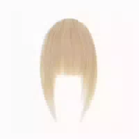 Pony Haarteil Clip in Französischer Pony 14g 24 Natürlichblo 1 st