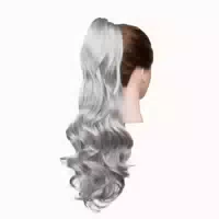 Ponytail Extension Haarteil Pferdeschwanz Clip 45 cm 140g Du 1 st