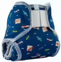 Popowrap Überhose Gr S 3 6 kg Dark Blue Planes