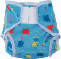 Popowrap Überhose Gr S 3 6 kg Hippo Blau