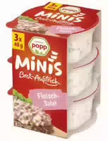 Popp Brotaufstrich Meerrettich Fleischsalat