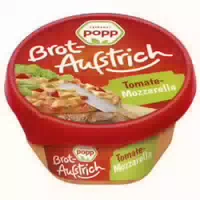 Popp Brotaufstrich Tomate Mozzarella