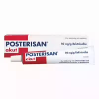 Posterisan Akut Bei Hämorrhoiden 50mg G Rektalsalbe