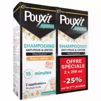 Pouxit Shampoo gegen Läuse & Nissen 2 X Sonderangebot