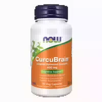 Now Foods, Curcubrain™, 400mg Kurkuma Wurzelextrakt