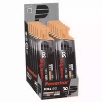 Powerbar Kohlenhydratgel Fuel 30 Gel Black Line Peach Kohlenhydrate