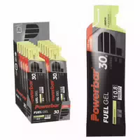 Powerbar Kohlenhydratgel Fuel 30 Gel Black Line Lemon 100mg Koffein