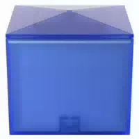 Pranarôm Würfel Spender Ultraschall Diffusor für Ätherisches Öl Farbe : Blau