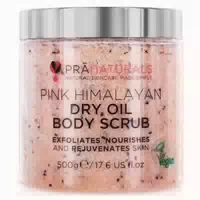 Pranaturals Körperpeeling Aus Rosafarbenem Himalaysalz 500 G
