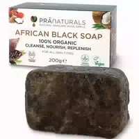 Pranaturals Organisch Afrikanische Schwarze Seife