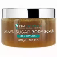Pranaturals Rohrzucker Body Scrub 280 g