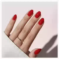 Press On Nägel Mulled Wine Oval Gel Nagelkleber 16 B Mulled 1 st
