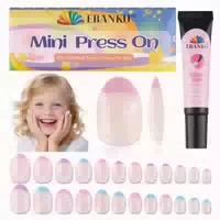 Presson Nägel Kinder 24er Nagelkleber Kit Gänseblümchen 1 st