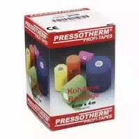 Pressotherm Kohäsive Bandage 8 Cmx4 M Gelb 1 St Binden