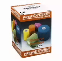 Pressotherm Kohäsive Bandage 8 Cmx4 M Rot 1 St Binden
