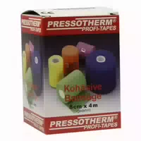 Pressotherm Kohäsive Bandage 8cmx4m Blau