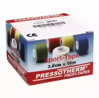 Pressotherm Sport Tape 3,8cmx10m Gelb