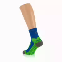 Under Pressure Sockx | Halbhohe Socken Mit Kompression 1 Paar 39 42 Blau