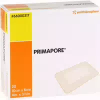 Primapore 8 X 10 cm Wundverband Steril 20 Stück