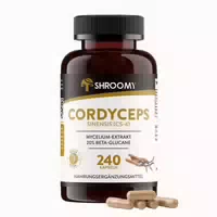 Shroomy Cordyceps Sinensis Extrakt Kapseln 240 St