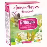 Mehrkorn Knäckebrot Blumenbrot