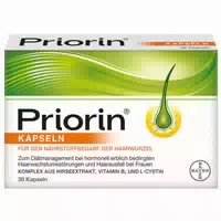 Priorin Kapseln – bei Hormonell Erblich Bedingtem Haarausfall und Haarwachstumsstörungen bei Frauen